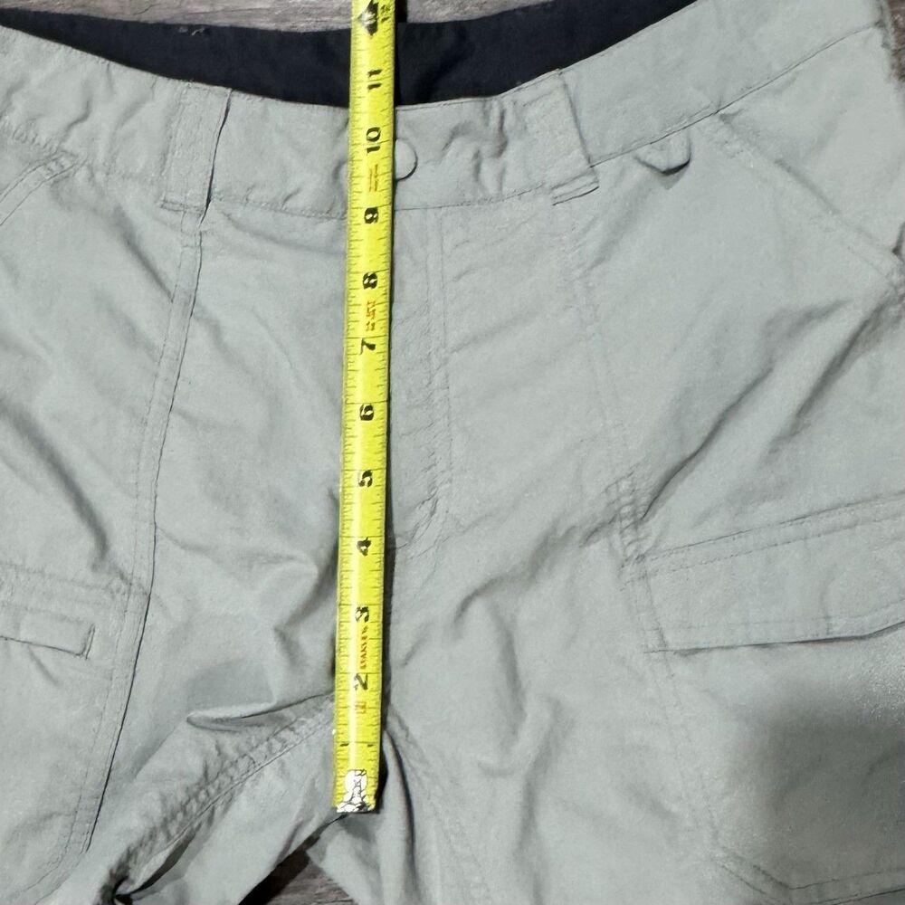Eastern Mountain Sports EMS Convertible Hiking Cargo Pants Sz 8 S Gray Zip-Off - Picture 6 of 9